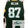 Cheap Jordy Nelson Packers Jersey #87 Green From China Autographed Elite