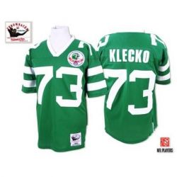 Cheap Joe Klecko Jets Jersey #73 Green Throwback From China