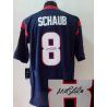 Cheap Matt Schaub Texans Jersey #8 Blue From China Autographed Elite