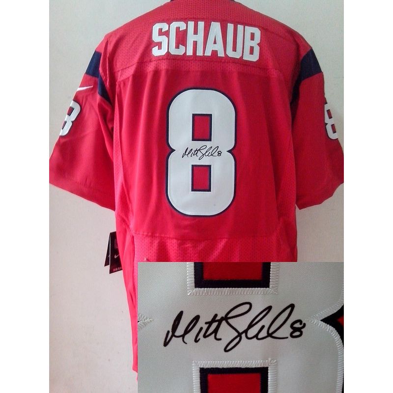 Cheap Matt Schaub Texans Jersey #8 Red From China Autographed Elite Cheap Matt Schaub Texans Jersey #8 Red From China Autographed Elite