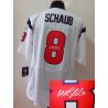 Cheap Matt Schaub Texans Jersey #8 White From China Autographed Elite