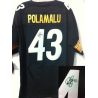 Cheap Troy Polamalu Steelers Jersey #43 Black From China Autographed Elite