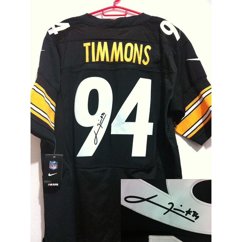Cheap Lawrence Timmons Steelers Jersey #94 Black From China Autographed Elite Cheap Lawrence Timmons Steelers Jersey #94 Black From China Autographed Elite