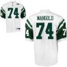 Cheap Nick Mangold Jets Jersey #74 White From China