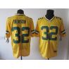 Cheap Cedric Benson Packers Jersey #32 Yellow From China Elite