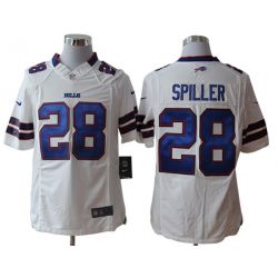 Cheap CJ Spiller Bills Jersey #28 White From China Game