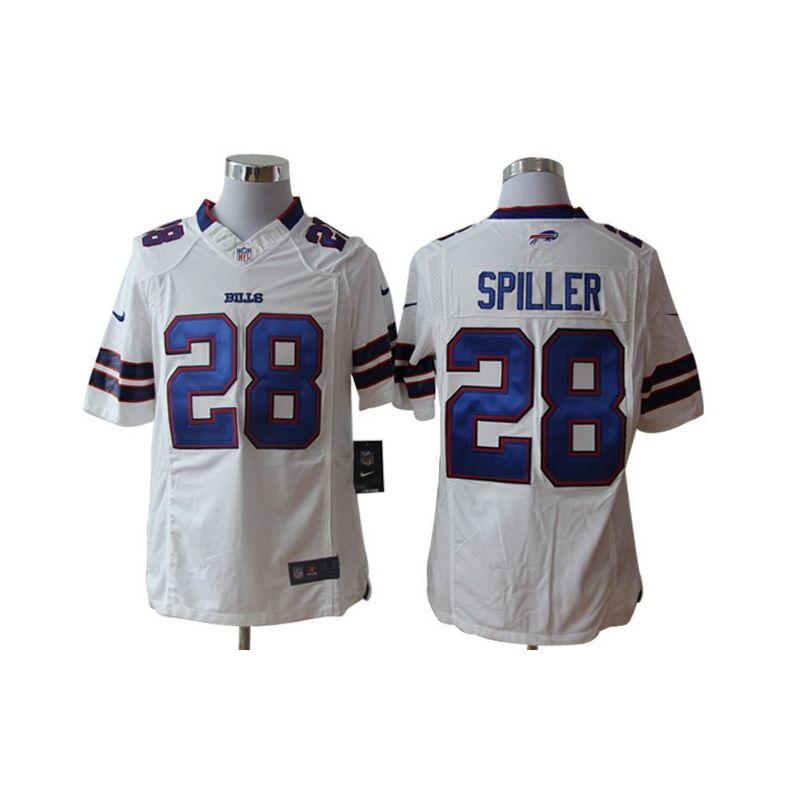 Cheap CJ Spiller Bills Jersey #28 White From China Game