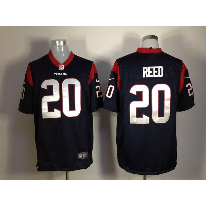 Cheap Ed Reed Texans Jersey #20 Blue From China Game Cheap Ed Reed Texans Jersey #20 Blue From China Game