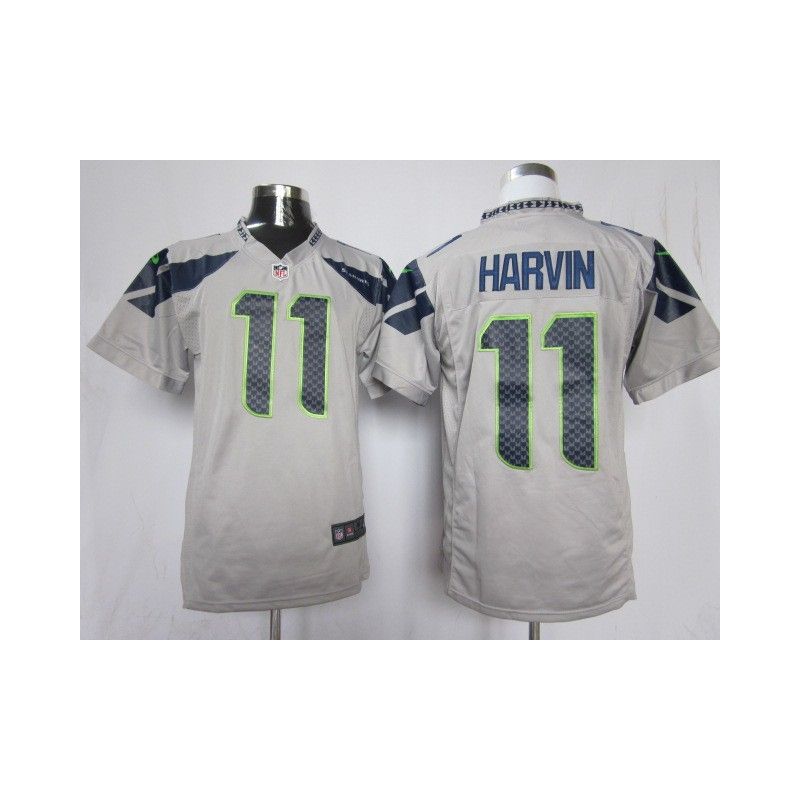 Cheap Percy Harvin Seahawks Jersey #11 Grey From China Game