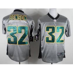 Cheap Cedric Benson Packers Jersey #32 Grey From China Grey Shadow