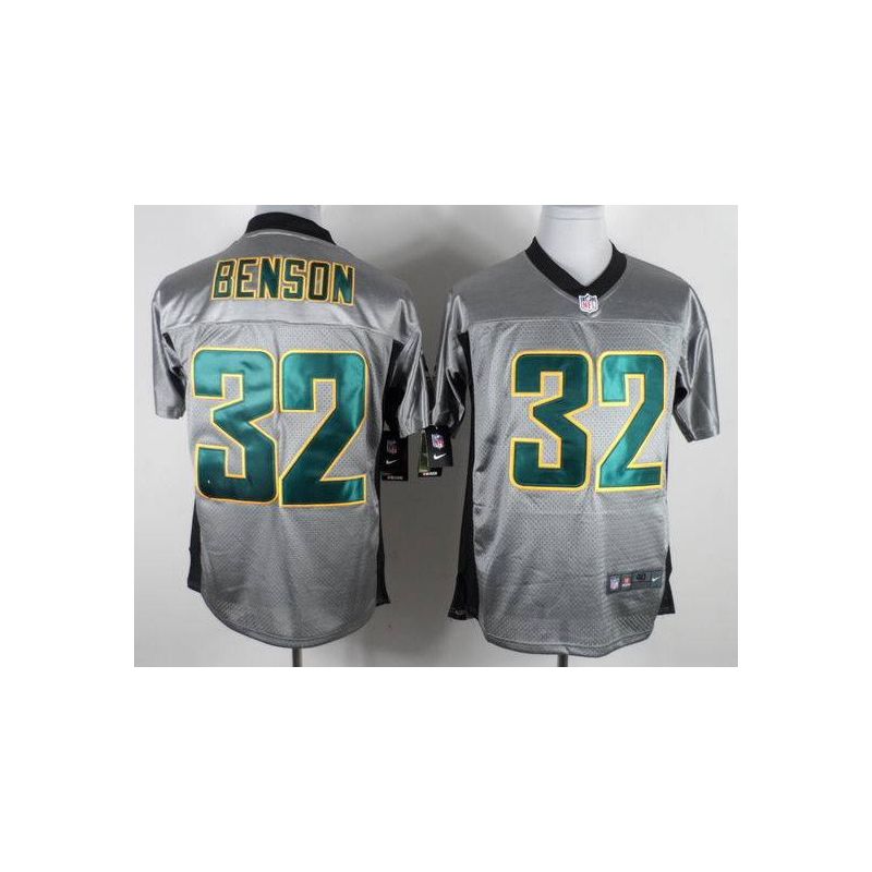 Cheap Cedric Benson Packers Jersey #32 Grey From China Grey Shadow