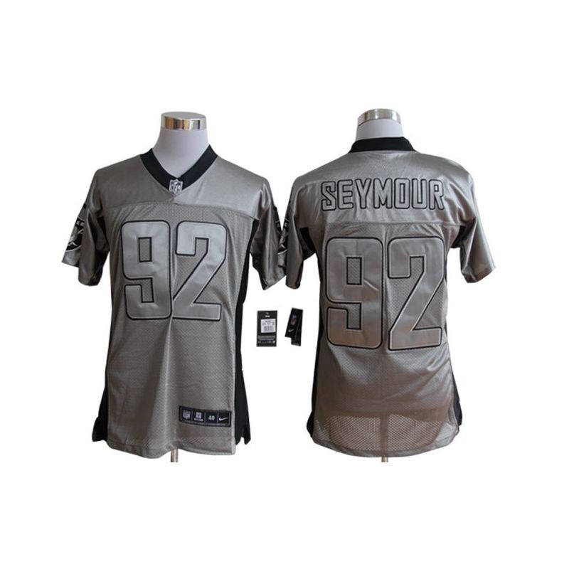 Cheap Richard Seymour Raiders Jersey #92 Grey From China Grey Shadow Cheap Richard Seymour Raiders Jersey #92 Grey From China Grey Shadow