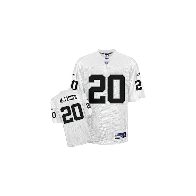 Cheap Darren McFadden Raiders Jersey #20 White From China Cheap Darren McFadden Raiders Jersey #20 White From China