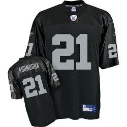 Cheap Nnamdi Asomugha Raiders Jersey #21 Black From China