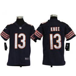 Cheap Johnny Knox Bears Youth Jersey #13 Blue From China Game