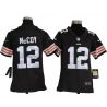 Cheap Colt McCoy Browns Youth Jersey #12 Brown From China Game