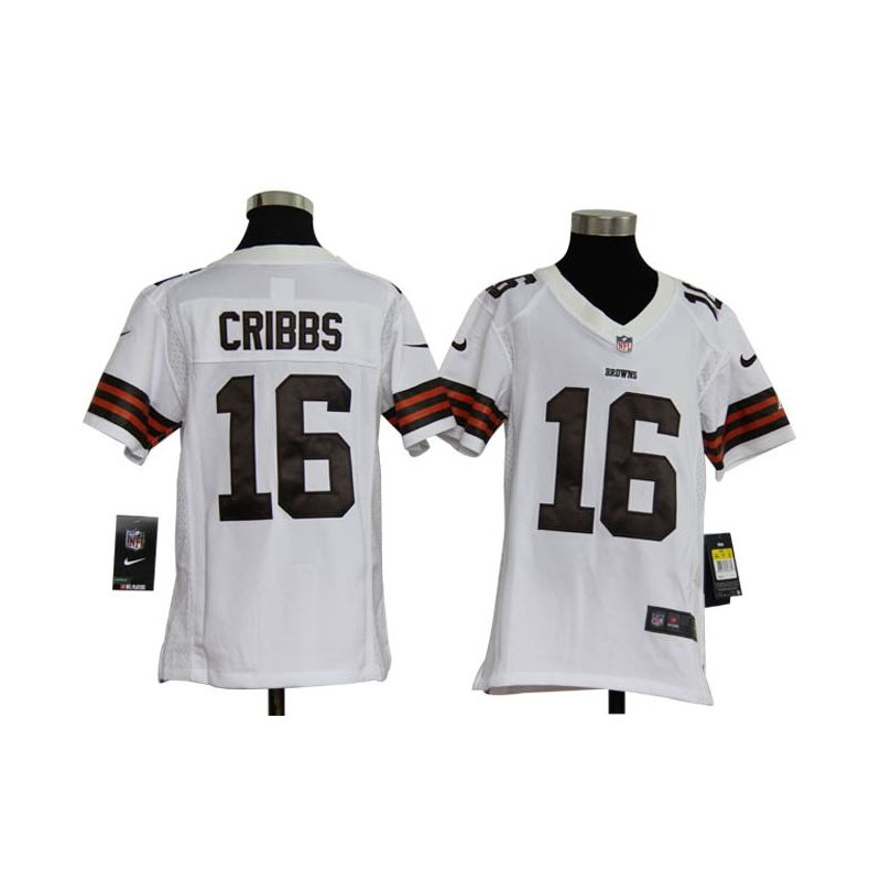 Cheap Josh Cribbs Browns Youth Jersey #16 White From China Game Cheap Josh Cribbs Browns Youth Jersey #16 White From China Game