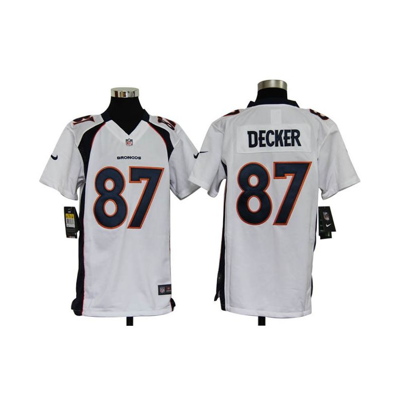 Cheap Eric Decker Broncos Youth Jersey #87 White From China Game Cheap Eric Decker Broncos Youth Jersey #87 White From China Game