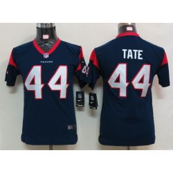 Cheap Ben Tate Texans Youth Jersey #44 Blue From China Game
