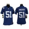 Cheap Pat Angerer Colts Youth Jersey #51 Blue From China Game