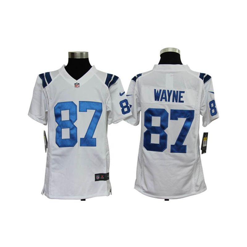 Cheap Reggie Wayne Colts Youth Jersey #87 White From China Game Cheap Reggie Wayne Colts Youth Jersey #87 White From China Game