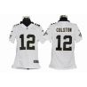 Cheap Marques Colston Saints Youth Jersey #12 White From China Game
