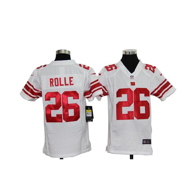 Cheap Antrel Rolle Giants Youth Jersey #26 White From China Game