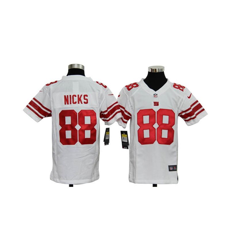 Cheap Hakeem Nicks Giants Youth Jersey #88 White From China Game