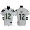 Cheap 12th Fan Seahawks Youth Jersey #12 White From China Game