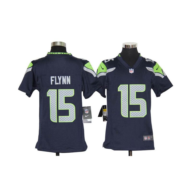 Cheap Matt Flynn Seahawks Youth Jersey #15 Blue From China Game