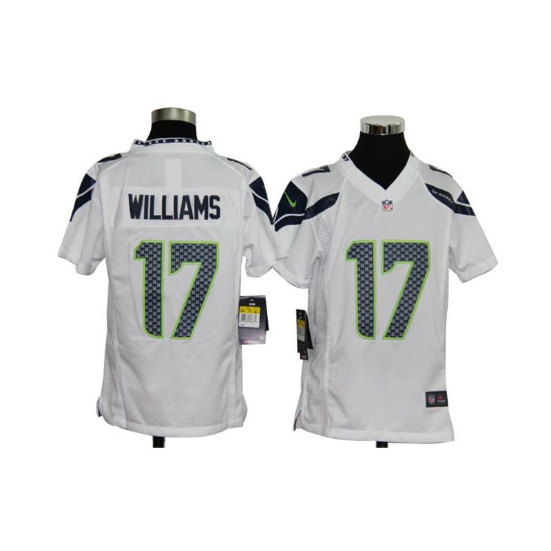 Cheap Braylon Edwards Seahawks Youth Jersey #17 White From China Game