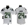 Cheap Marshawn Lynch Seahawks Youth Jersey #24 White From China Game