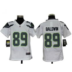 Cheap Doug Baldwin Seahawks Youth Jersey #89 White From China Game