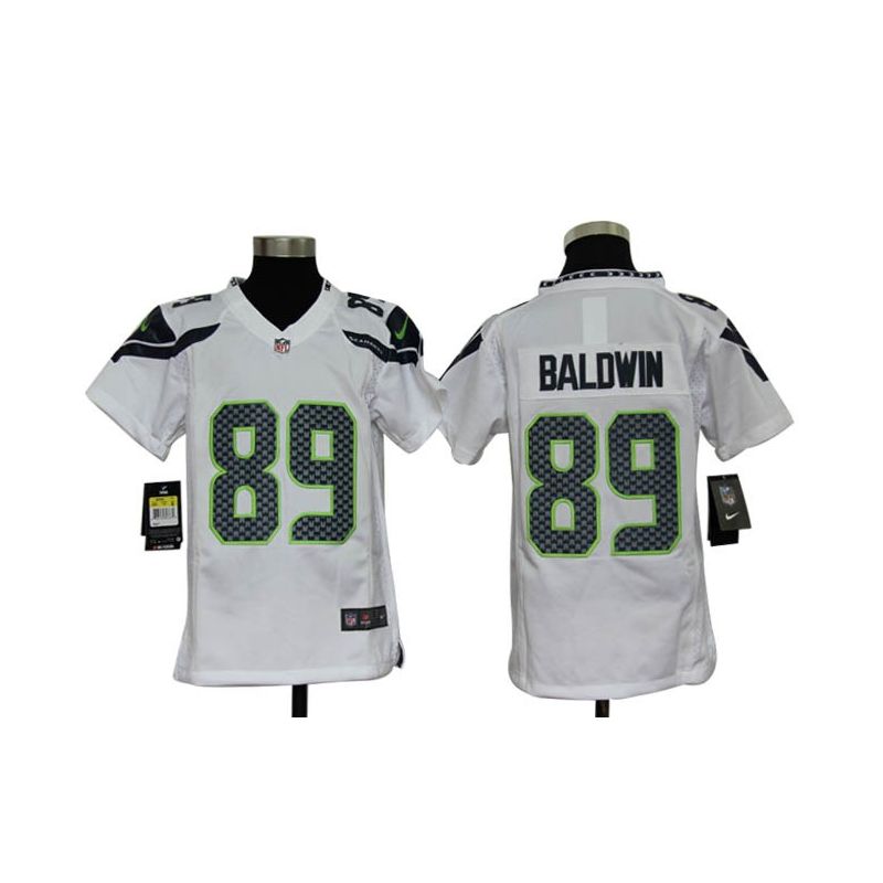 Cheap Doug Baldwin Seahawks Youth Jersey #89 White From China Game