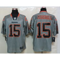 Cheap Brandon Marshall Bears Jersey #15 Grey From China Lights Out