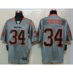 Cheap Walter Payton Bears Jersey #34 Grey From China Lights Out