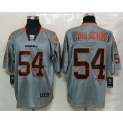 Cheap Brian Urlacher Bears Jersey #54 Grey From China Lights Out