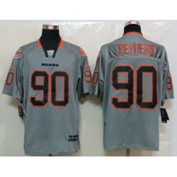 Cheap Julius Peppers Bears Jersey #90 Grey From China Lights Out