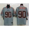 Cheap Julius Peppers Bears Jersey #90 Grey From China Lights Out
