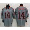 Cheap Andy Dalton Bengals Jersey #14 Grey From China Lights Out