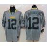 Cheap Aaron Rodgers Packers Jersey #12 Grey From China Lights Out