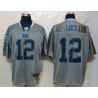 Cheap Andrew Luck Colts Jersey #12 Grey From China Lights Out