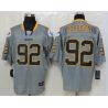Cheap James Harrison Steelers Jersey #92 Grey From China Lights Out
