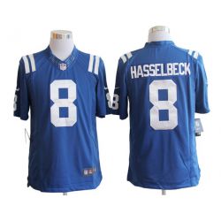 Cheap Matt Hasselbeck Colts Jersey #8 Blue From China Limited