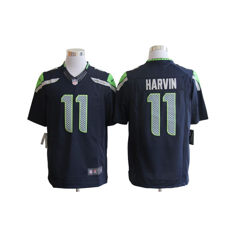 Cheap Percy Harvin Seahawks Jersey #11 Blue From China Limited