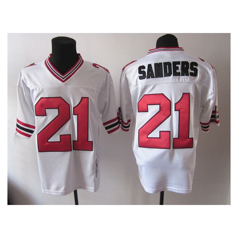 Cheap Deion Sanders Falcons Jersey #21 White From China Throwback Cheap Deion Sanders Falcons Jersey #21 White From China Throwback