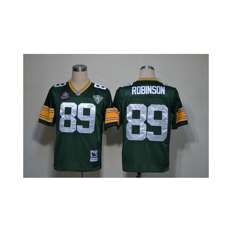 Cheap Dave Robinson Packers Jersey #89 Green Hall of Fame From China Throwback