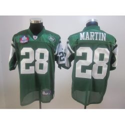 Cheap Curtis Martin Jets Jersey #28 Green From China Throwback