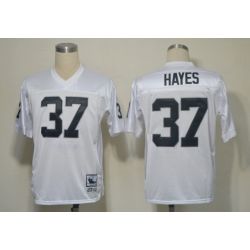 Cheap Lester Hayes Raiders Jersey #37 White From China Throwback