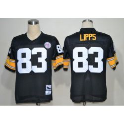 Cheap Louis Lipps Steelers Jersey #83 Black From China Throwback
